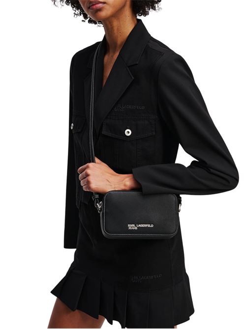Borsetta nera in similpelle Karl Lagerfeld jeans | A3W30012999